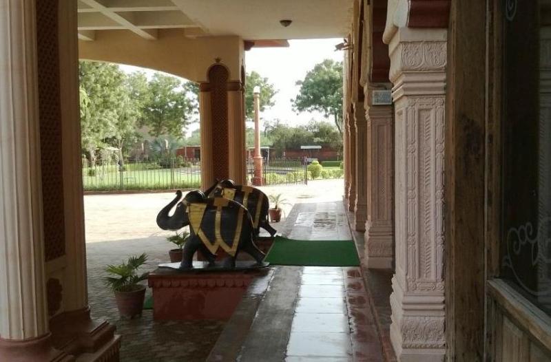 Hotel Basant Vihar Palace Bikaner Exterior foto